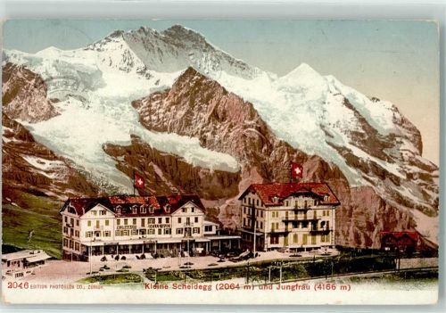 Kleine Scheidegg 1907 Jungfrau Kurhaus Belle Vue