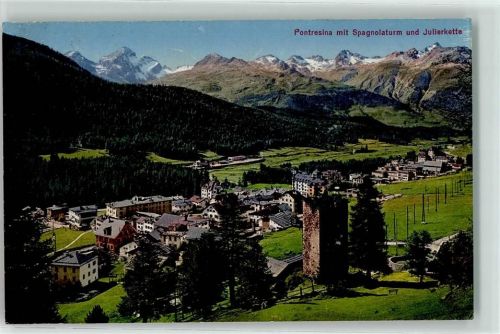 Pontresina Spagnolaturm Julierkette