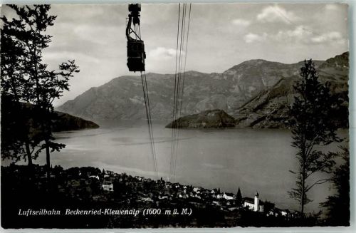 Beckenried Schwebebahn Klewenalp