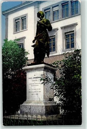 Le Locle Statue Daniel Jeanrichard