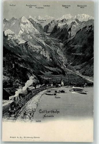 6454 Flüelen - Gotthardbahn