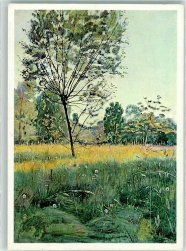 Die goldene Aue Ferd Hodler sign.