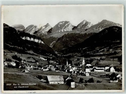 9652 Neu St. Johann - Churfirsten Feldpost Stab Territorial Bat 142