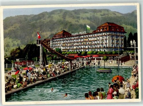 Villars-sur-Ollon Hotel Villars Palace Schwimmbad