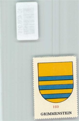 Walzenhausen Vignette Wappen Kaffee Hag ca 1920-1940 Kloster Grimmenstein