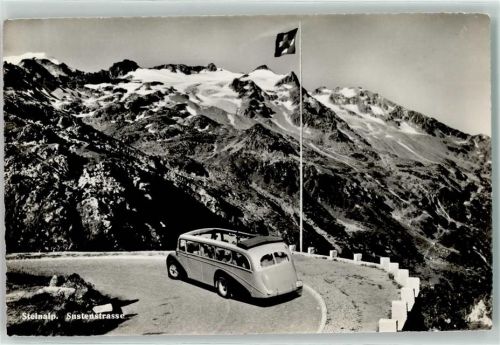 Sustenstrasse Autobus Steinalp