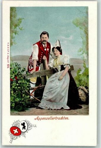 Appenzell Trachtenpaar
