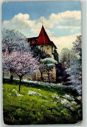 8212 Neuhausen am Rheinfall - Schloss Laufen Blühende Bäume