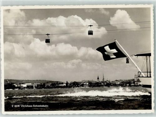 Zürich Schweiz Landesausstellung Schwebebahn