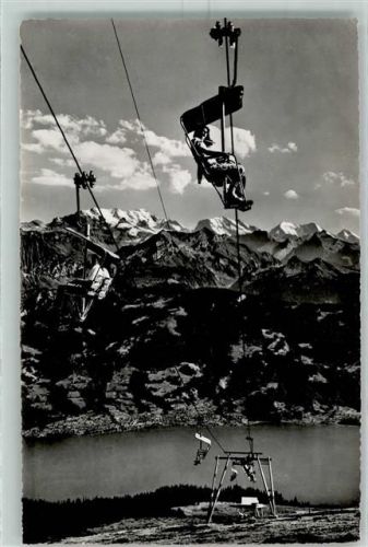 Beatenberg SesselbahnBlümlisalp Doldenhorn Balmhorn Altels Rinderhorn