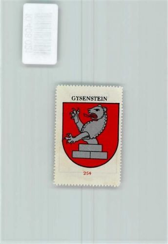 Gysenstein Vignette Wappen Kaffee Hag ca 1920-1940 Löwe