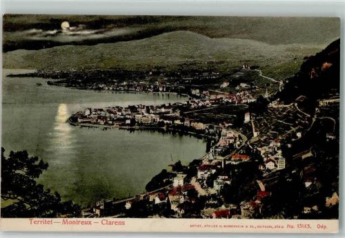 Territet 1906 Montreux Clarens
