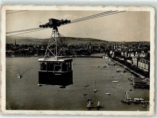 Zürich 1939 Schweiz Landesausstellung Schwebebahn