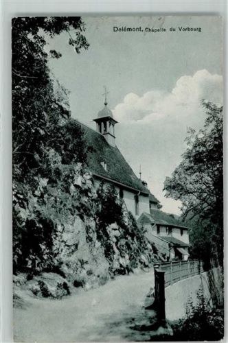 Delémont 1915 Chapelle du Vorbourg