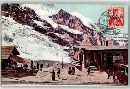 Eigergletscher 1911 Jungfrau