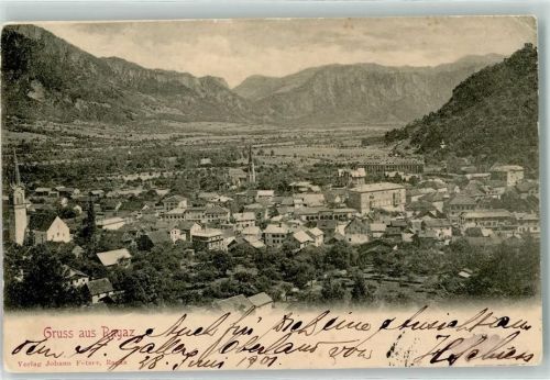 7310 Bad Ragaz 1901 Gebrauchsspuren