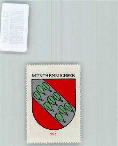 Münchenbuchsee Vignette Wappen Kaffee Hag ca 1920-1940