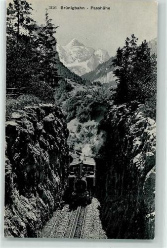 Brünig Brünigbahn Passhöhe