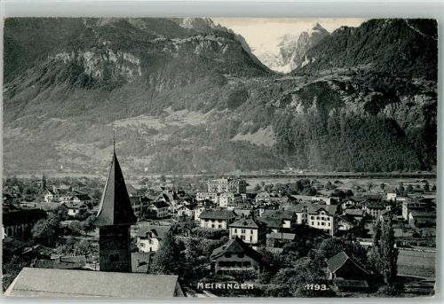 Meiringen 1912 Kirche