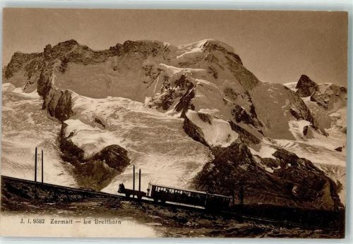Zermatt Gornergratbahn Breithorn