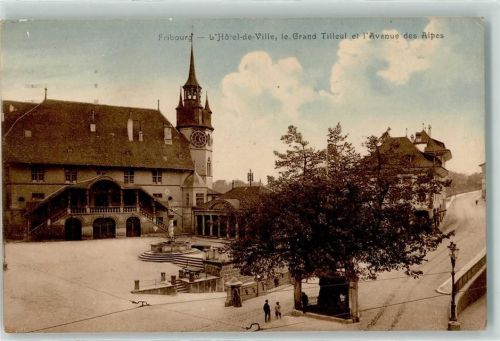 Fribourg Hotel de Villet le Grand Tilleul