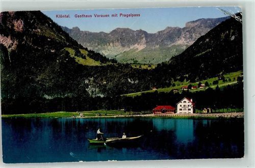 Klöntal Gasthaus Vorauen Pragelpass