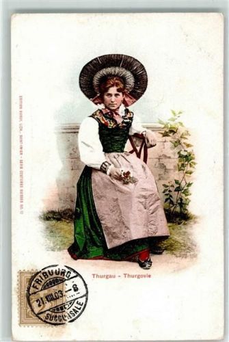 1903 - Thurgauer Trachtenmädchen