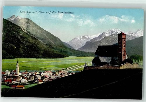 Samedan 1913 Berninakette