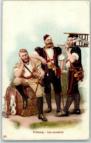 Fribourg 1908 Sennen