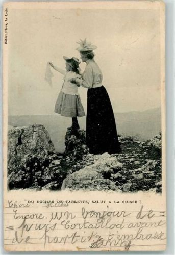 Noiraigue 1901 Rocher de Tablette