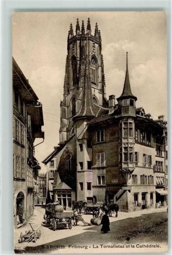 Fribourg La Cathedrale La Tornalletaz