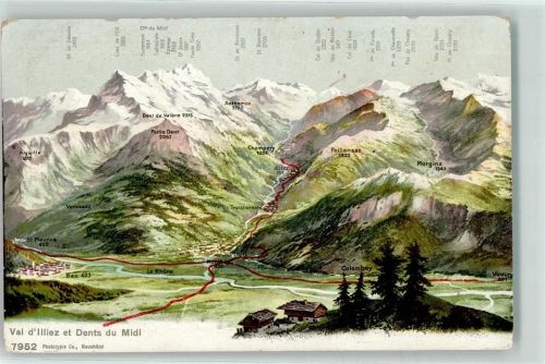 Bex Vogelschau Val d Illiez