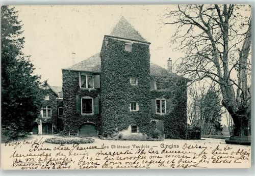 Gingins 1905 Schloss