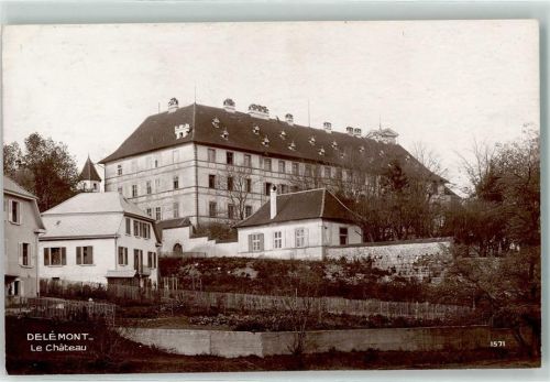 Delémont Schloss Feldpost Verpflegungs Komp II 2