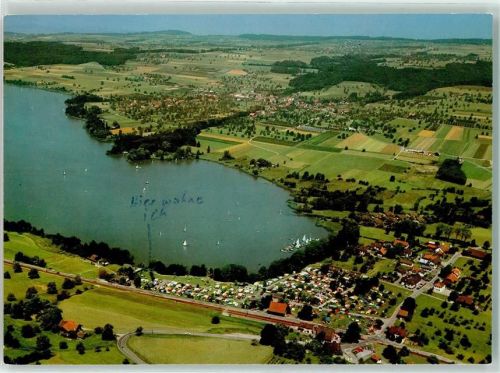 Mosen Camping Seeblick Fliegeraufnahme