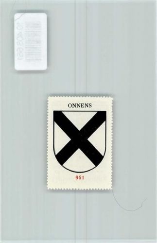 Onnens FR Vignette Wappen Kaffee Hag ca 1920-1940