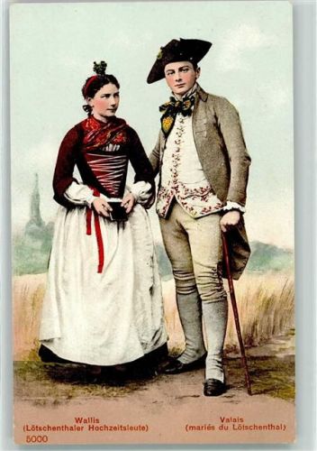 Lötschentaler Hochzeitsleute