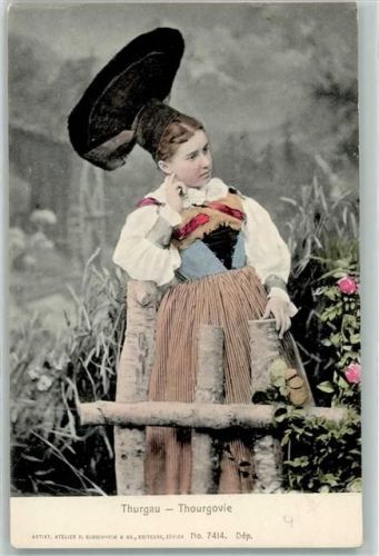 8500 Frauenfeld - Trachtenmädchen Thurgau
