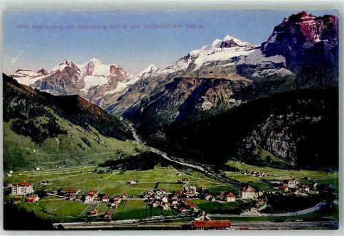 Kandersteg Blümlisalp Doldenhörner