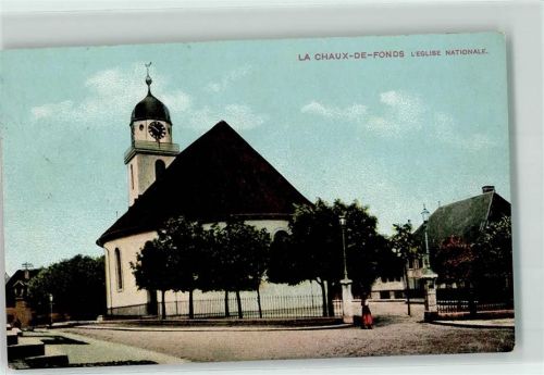 La Chaux-de-Fonds 1910 Eglise Nationale