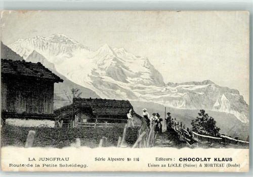 Kleine Scheidegg Jungfrau Chocolat Klaus