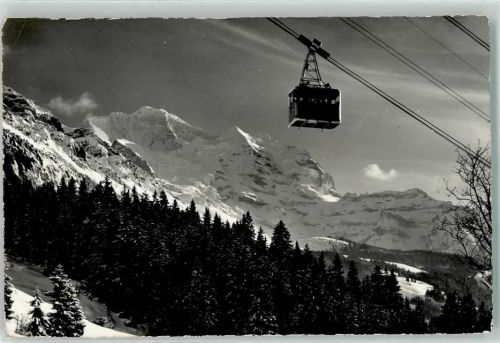 Wengen Luftseilbahn Männlichen Jungfrau