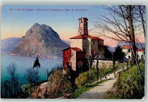 6906 Castagnola-Cassarate - Chiesa antica Monte San Salvatore