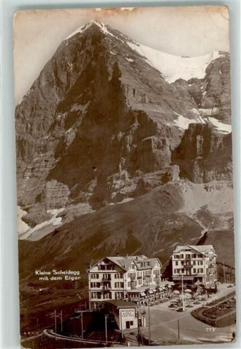 Kleine Scheidegg 1912 Eiger
