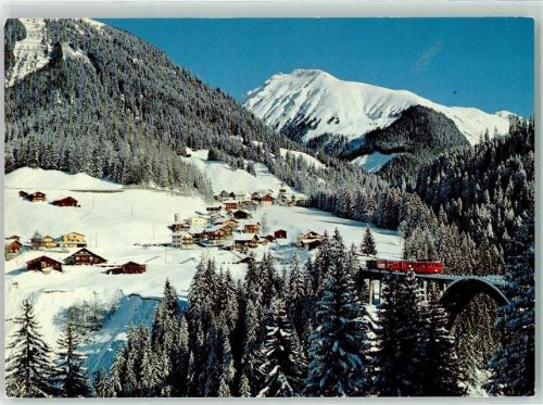 Langwies Bahn Winter