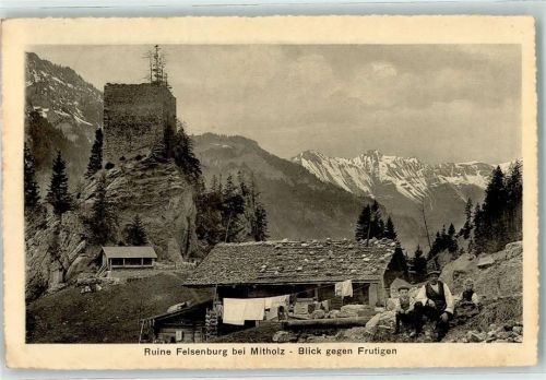 Blausee-Mitholz Ruine Felsenburg