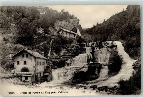 Vallorbe Chutes de l Orbe Saut du Day