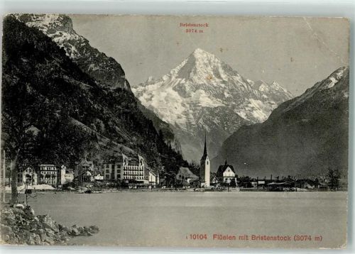 6454 Flüelen Gebrauchsspuren Bristenstock