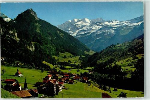 Kiental Goldernhorn Blümlisalp