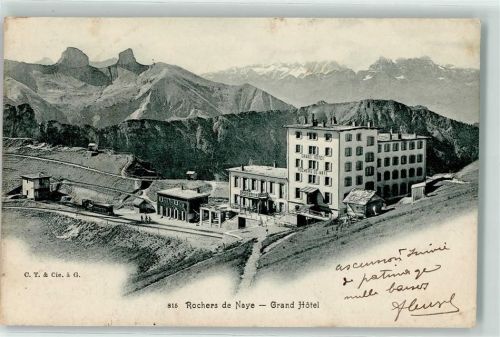 Rochers de Naye 1906 Grand Hotel